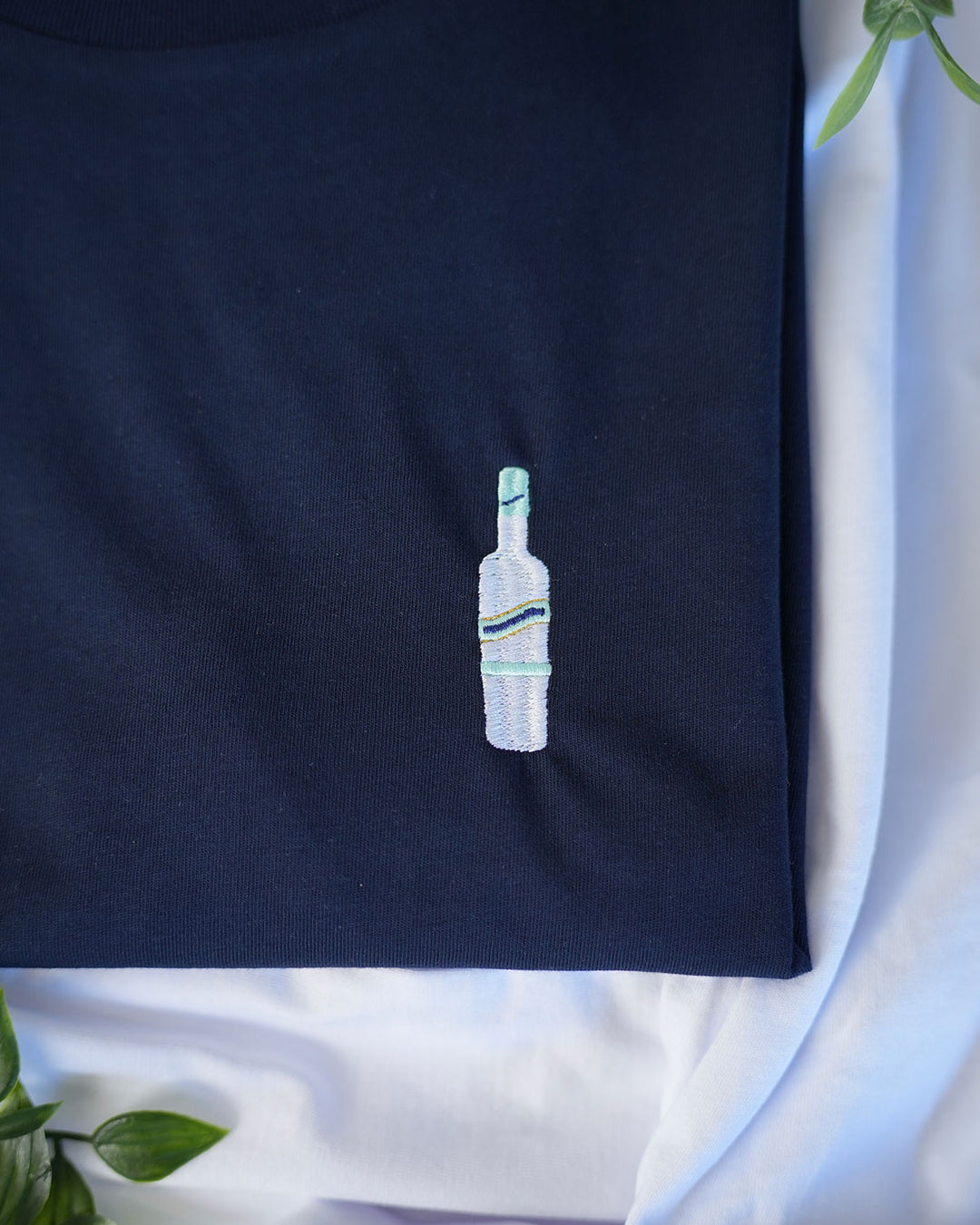 T-shirt Brodé - Menthe Pastille