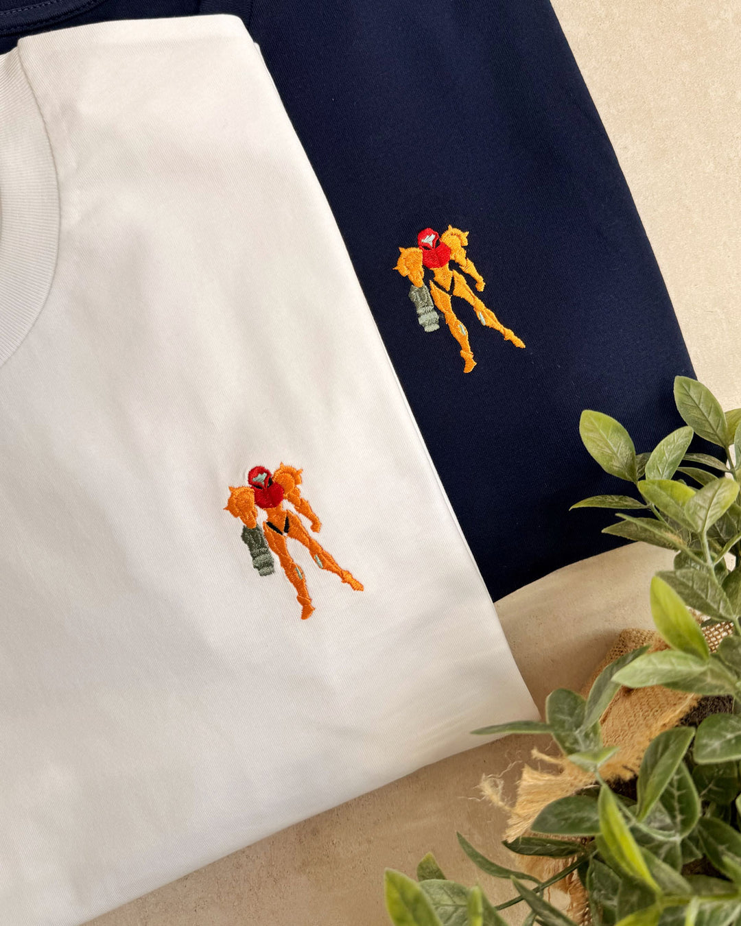 T-shirt Brodé - Metroid
