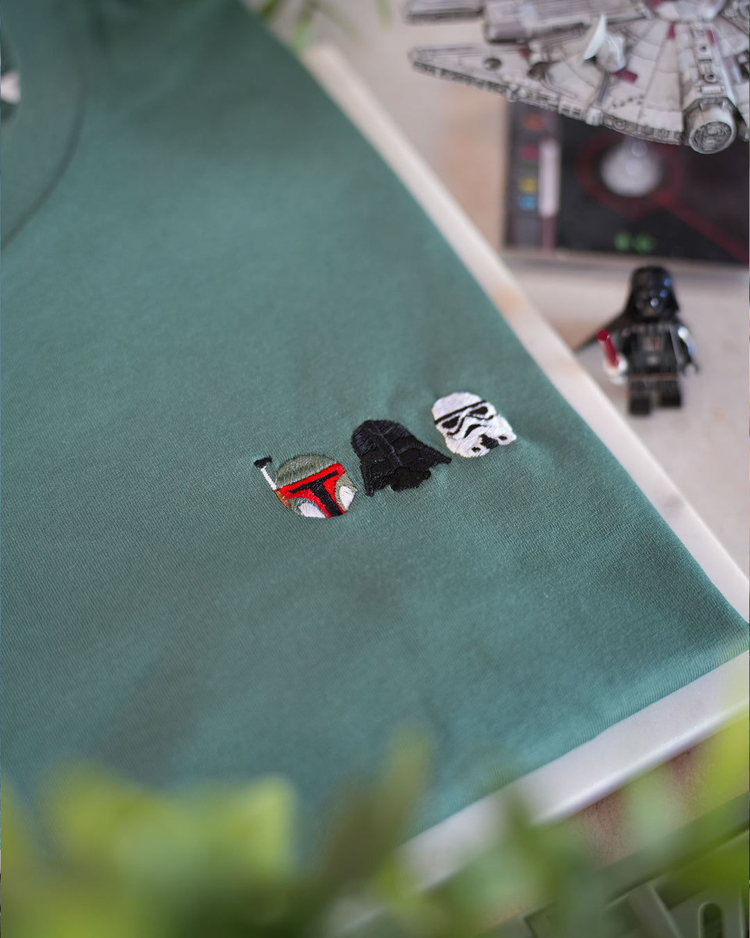 T-shirt Brodé - La Guerre des Étoiles