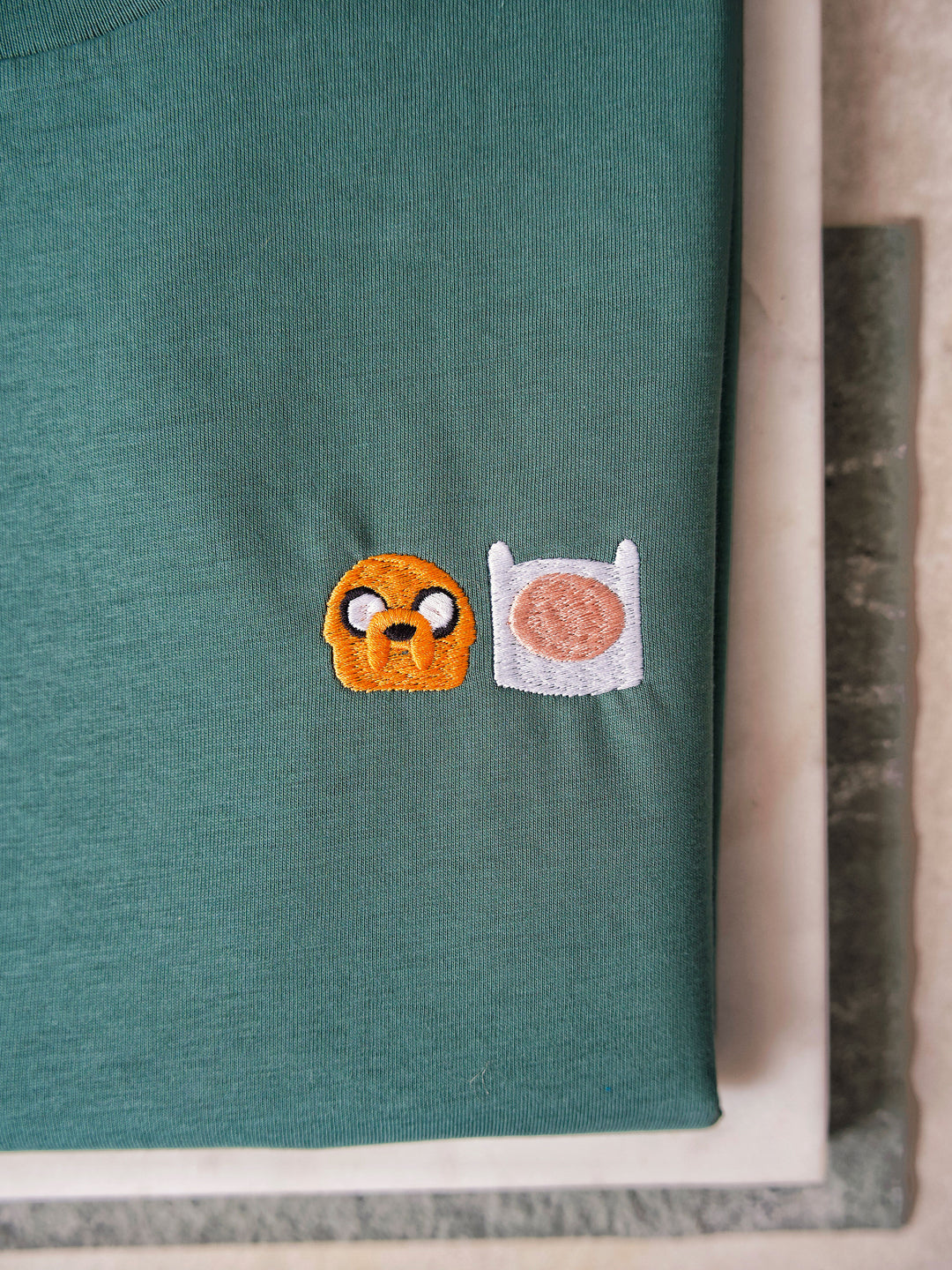 T-shirt Brodé - Adventure Time