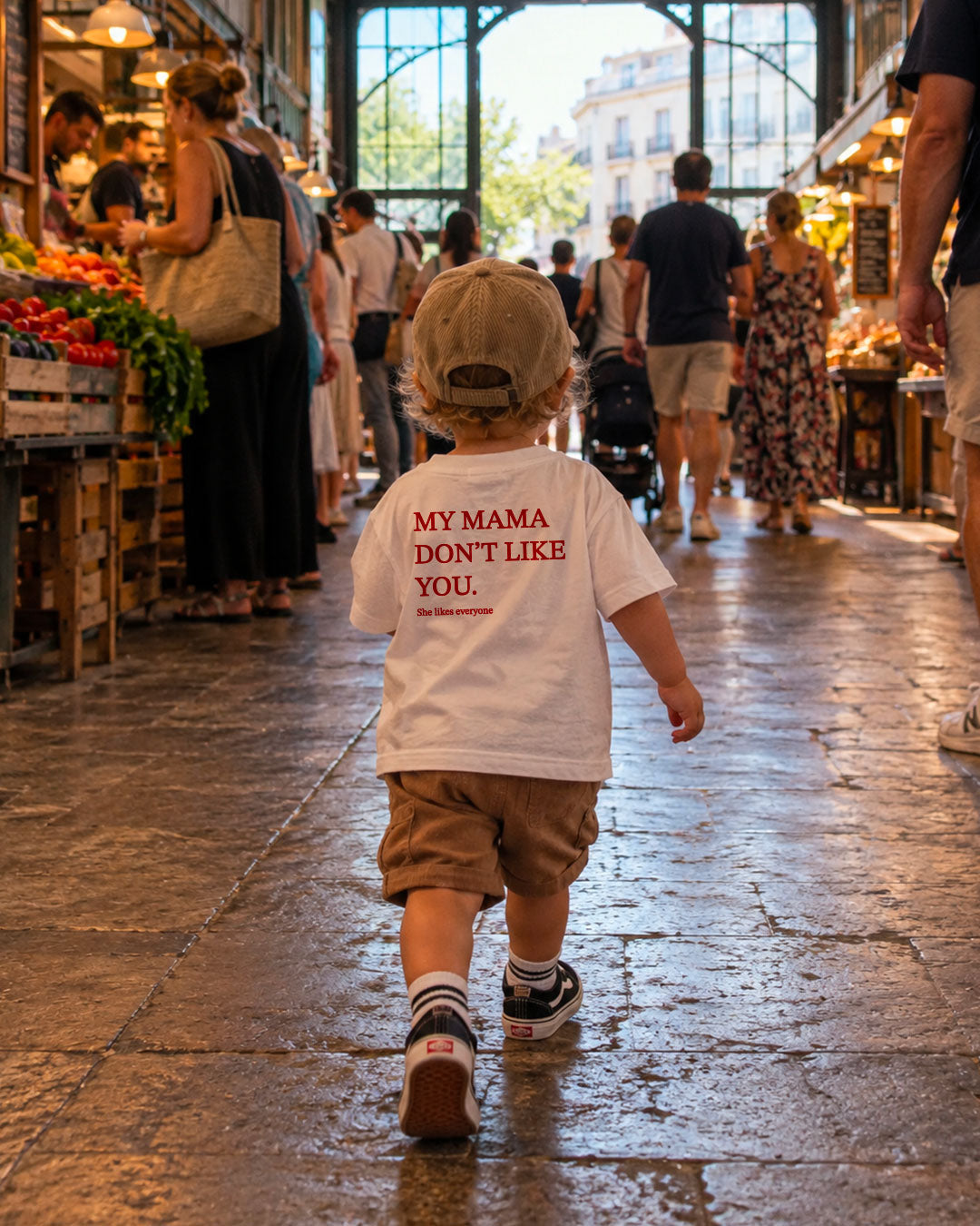 T-shirt Enfant - My mama don't like you