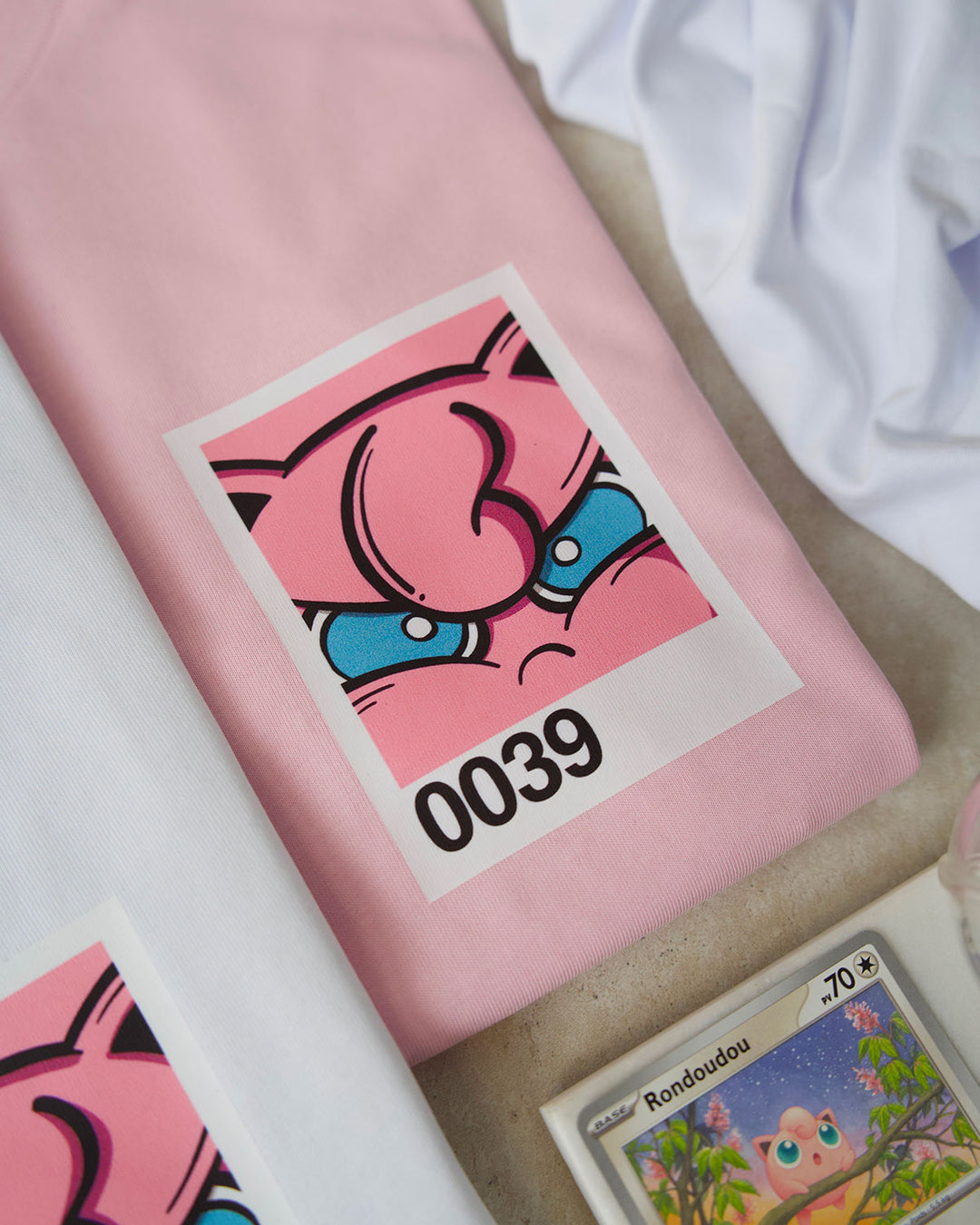 T-shirt brodé - 0039 Rondoudou