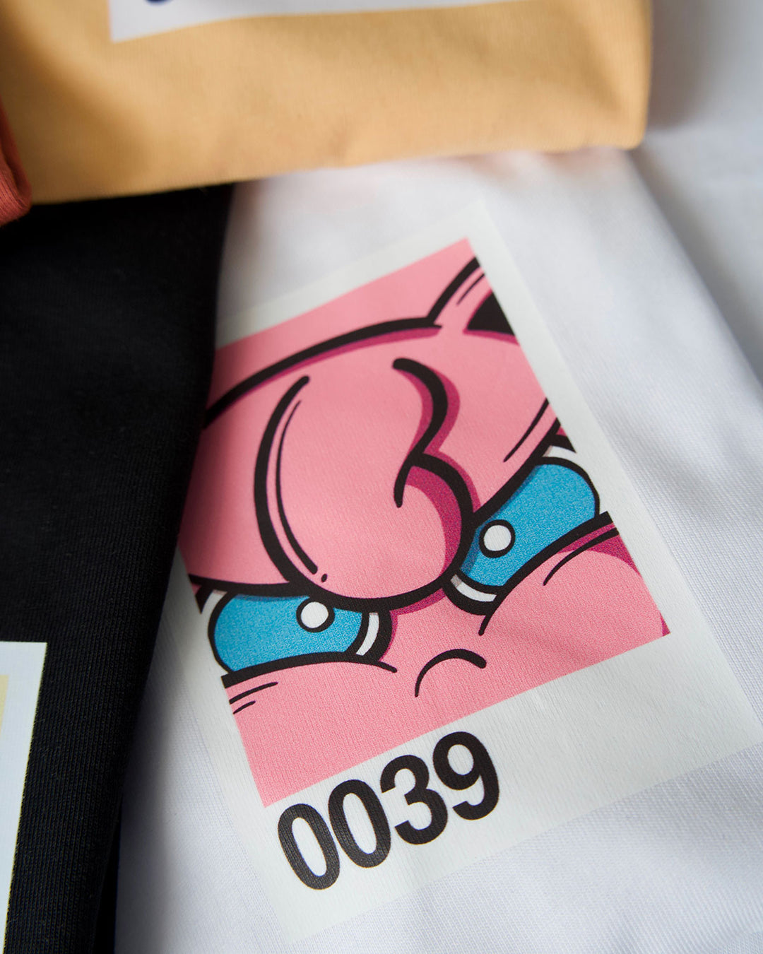 T-shirt brodé - 0039 Rondoudou