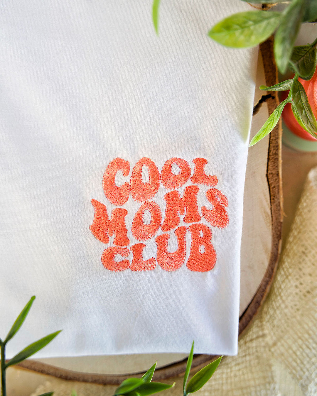 T-shirt brodé - Cool Moms Club