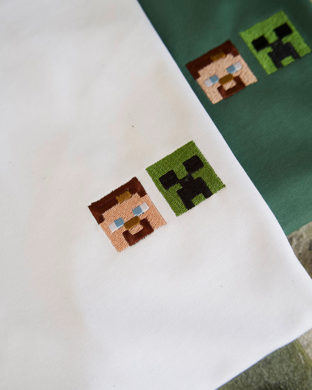 T-shirt brodé - Minecraft
