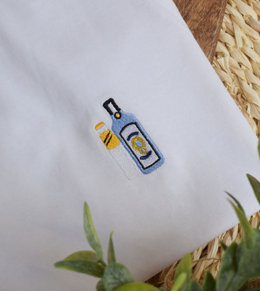 T-shirt Brodé Bombay Tonic – Juste un T-shirt - Main Image