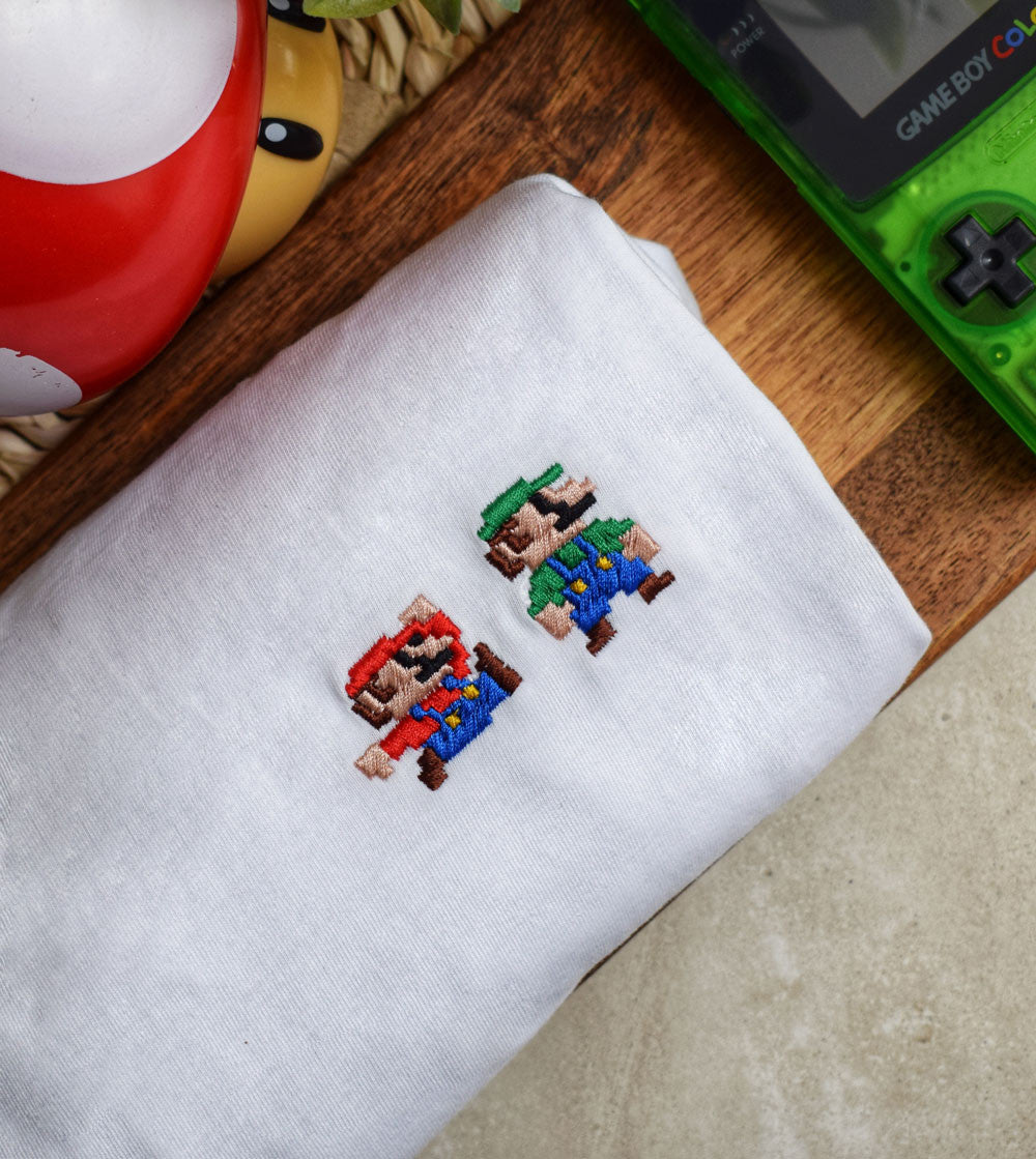 T-shirt Brodé - Mario